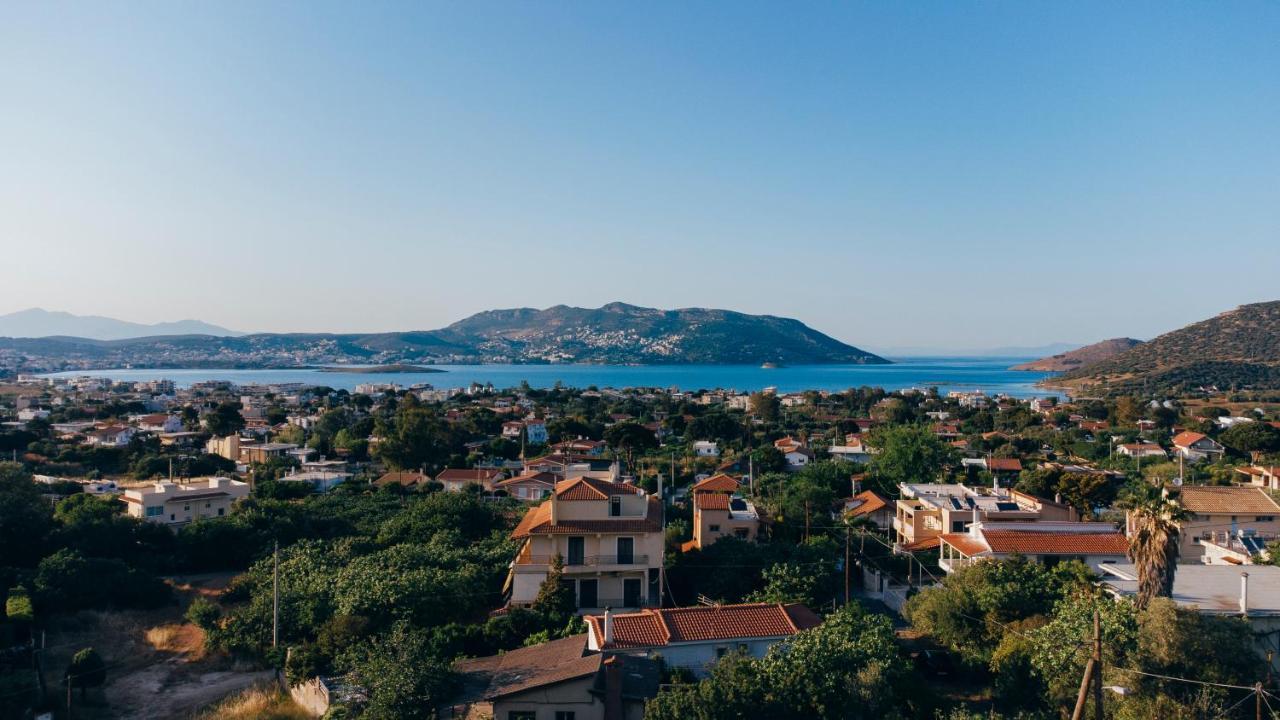 Small House Great View In Porto-Rafti Gulf Pórto Ráfti Exterior foto